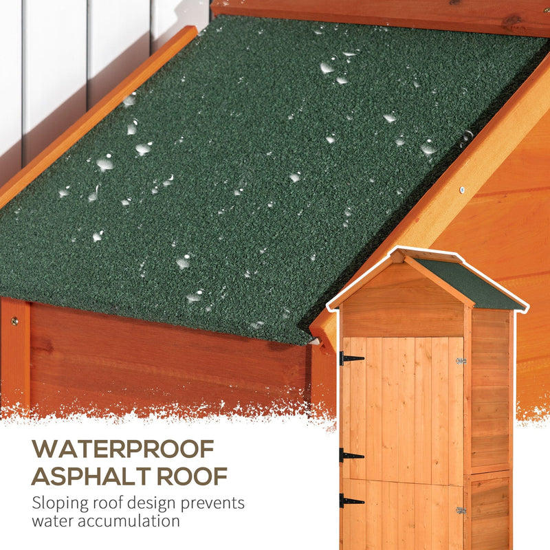 Wooden Sentry Shed For Smaller Spaces