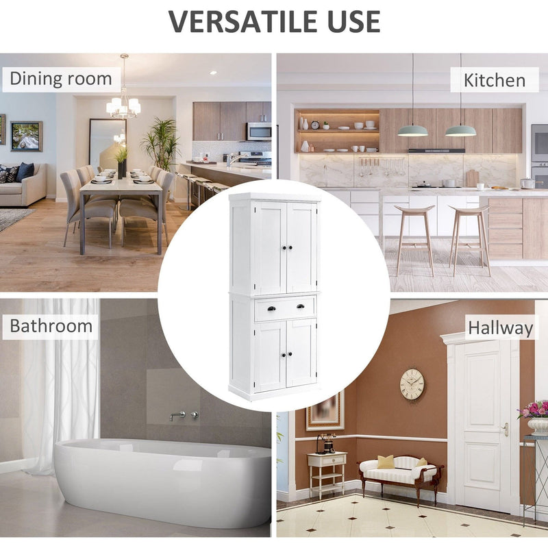 Tall Freestanding Kitchen Cupboard, Storage