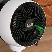 28" Air Circulator Fan, 3 Speed, Oscillation, Height Adjust Homcom