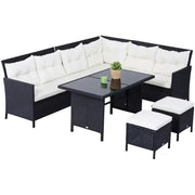 Outdoor Dining Set For 8 Outsunny