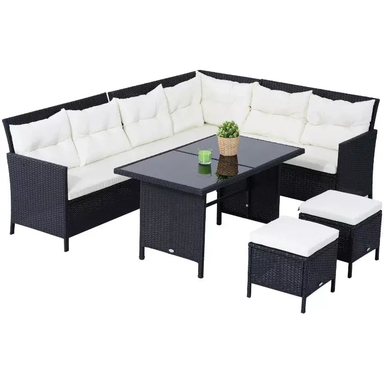Outdoor Dining Set For 8 Outsunny