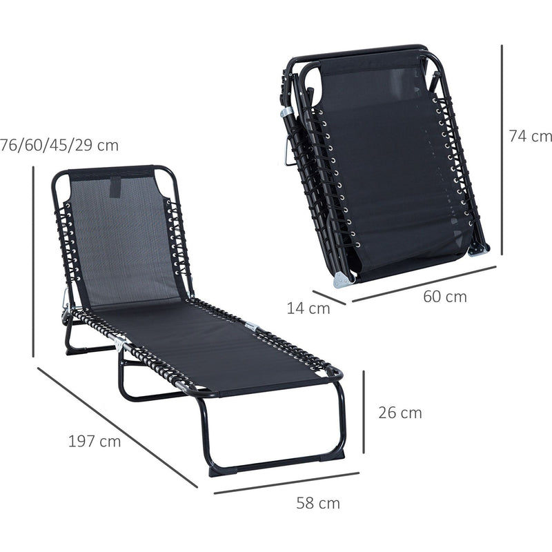 Lightweight Foldable Sun Lounger