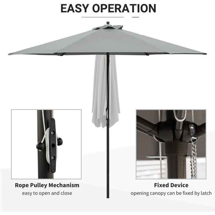 2.8m Outdoor Patio Parasols