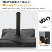 20kg Garden Parasol Base Outsunny