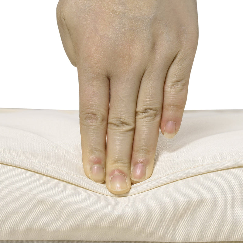 Outsunny Seat Pads, 45x45cm, Cream (Set of 2) Outsunny