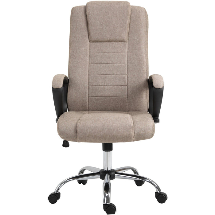 High Back Office Chair With Wheels, Adjustable Height