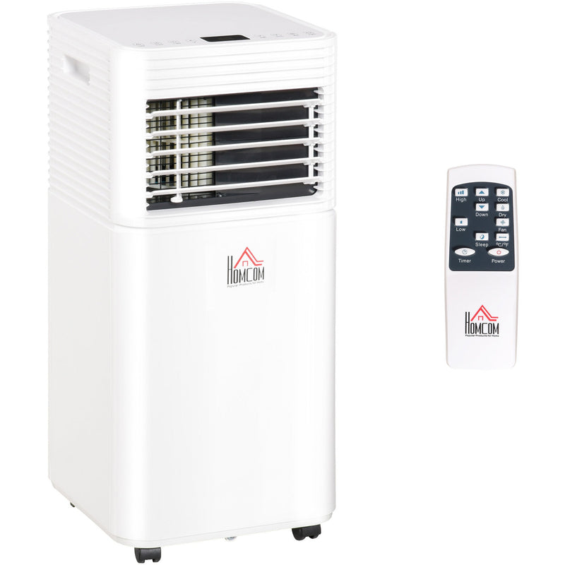 7000 BTU 4-in-1 Portable AC with Timer Homcom