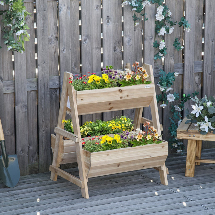 Wooden Planter Boxes For Garden
