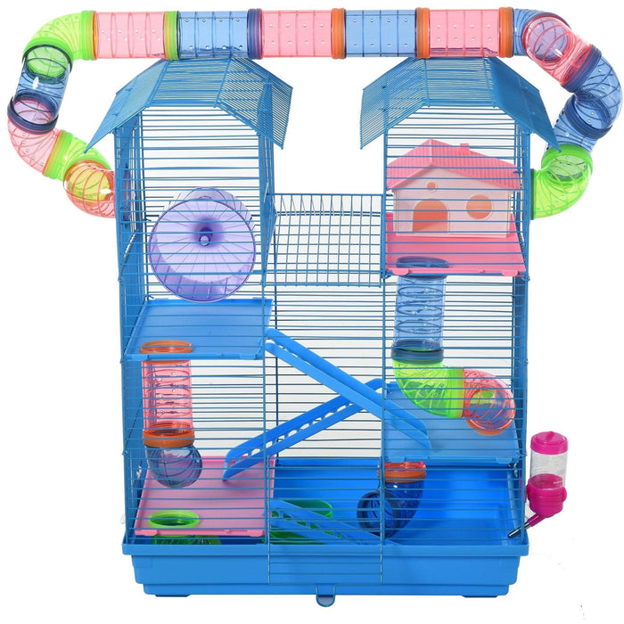 5 Tier Hamster Cage With Tubes