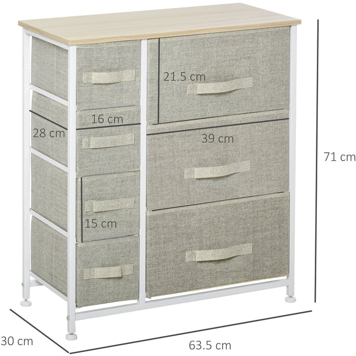 Fabric Chest Drawers, Living Room/Bathroom/Kitchen