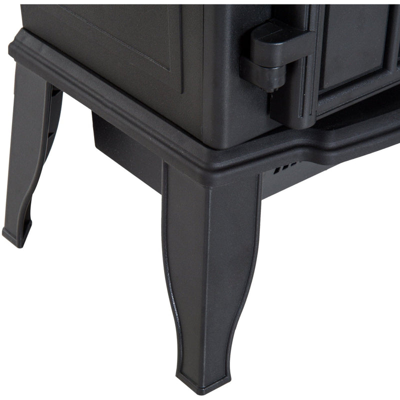 Freestanding Electric Fireplace Heater, 1000W/2000W