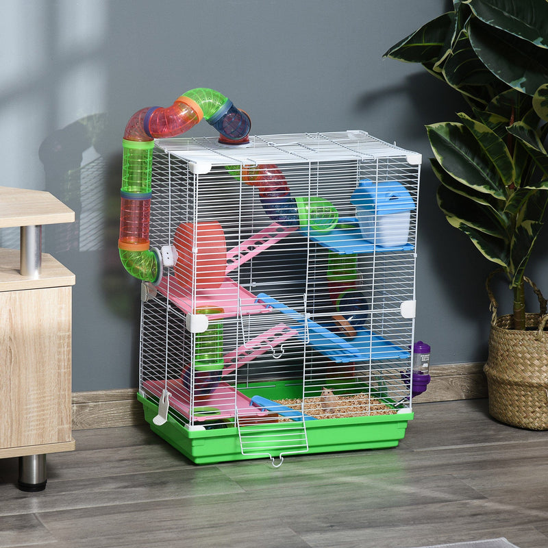 5 Tier Hamster Cage, Green
