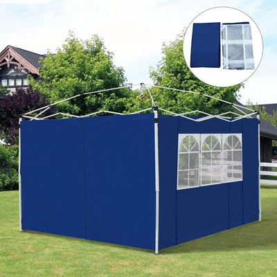 Replacement Gazebo Sides 3x3, Fits Most 3x3m Gazebos Outsunny