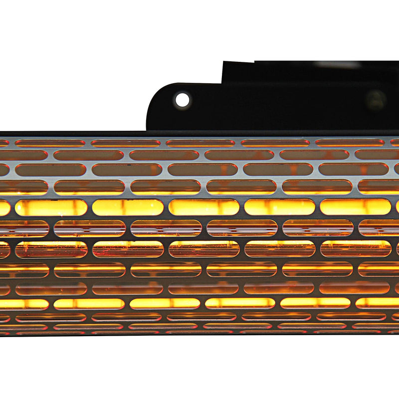 1500W Wall Mounted Patio Heater - Remote, Infrared