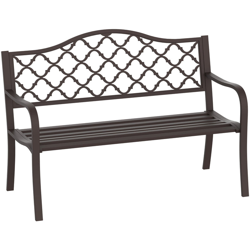 Antique Cast Iron Garden Bench