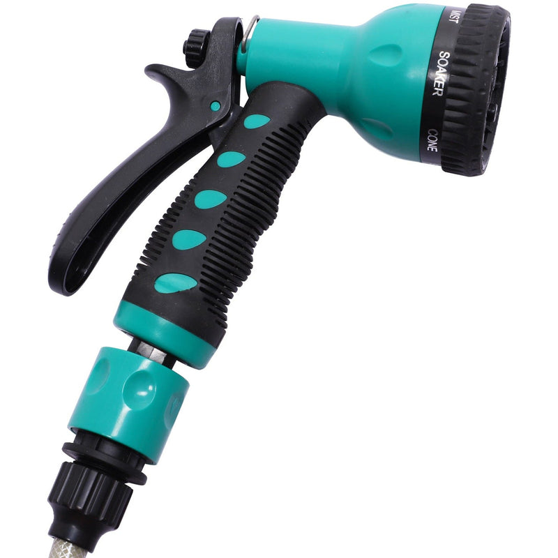 Automatic Garden Hose Reel, Wall Mounted, 7 Patterns Nozzle