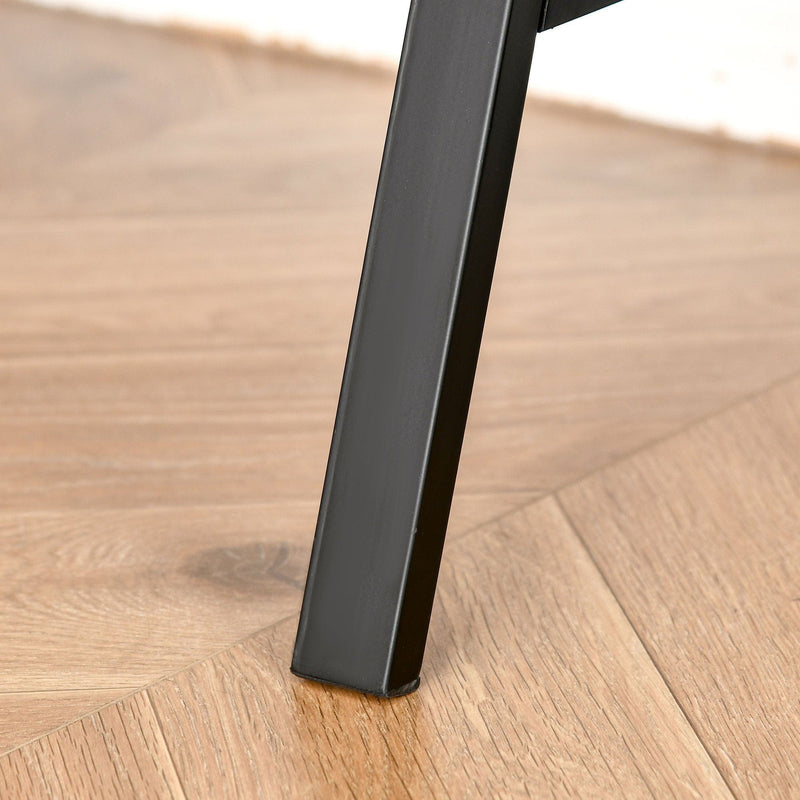 Home Office Desk with Storage Shelf, L84 x W45 x H85cm