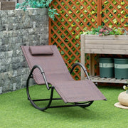 Rocking Sun Chair Outsunny