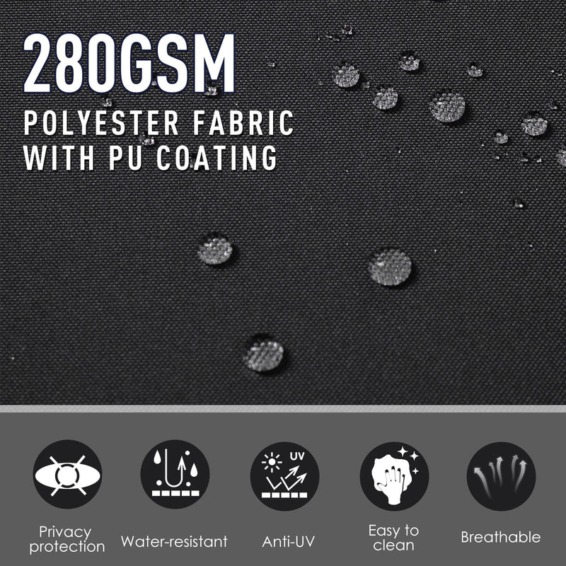 Double Pull Out Side Awning, 6 x 1.6m