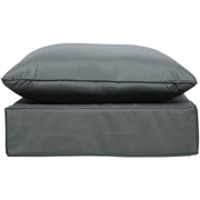 Thick Chair Cushions Outdoor - Charcoal Outsunny